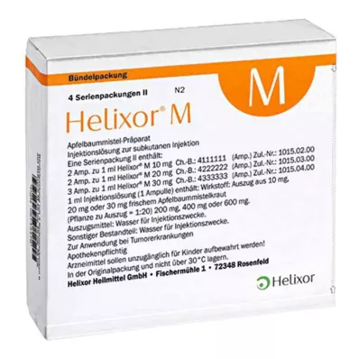 Helixor M series pack Ii αμπούλες (4x7 τεμάχια)