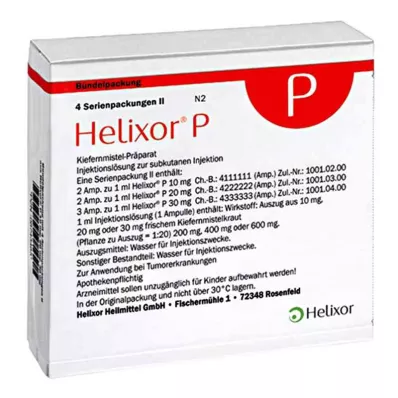Αμπούλες Helixor P series Ii (4x7 τεμάχια)