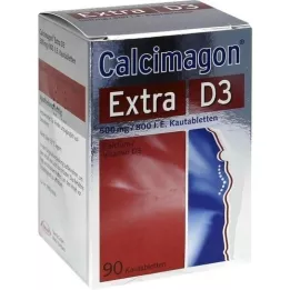 CALCIMAGON Extra D3 Μασώμενα δισκία, 90 κάψουλες