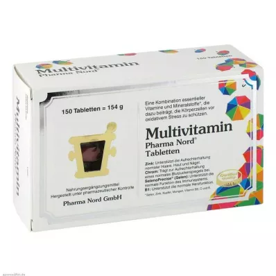 MULTIVITAMIN PHARMA δισκία Nord, 150 τεμάχια