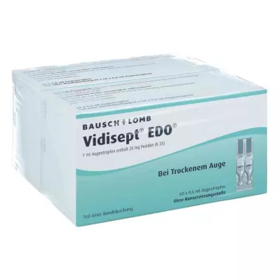 VIDISEPT EDO Μία δόση οφθαλμών, 120Χ0,6 ml