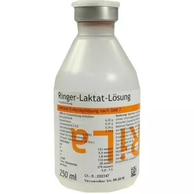 RINGER LAKTAT Πλαστικό διάλυμα, 250 ml