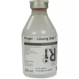 RINGER LÖSUNG DAB 7 πλαστικά, 250 ml