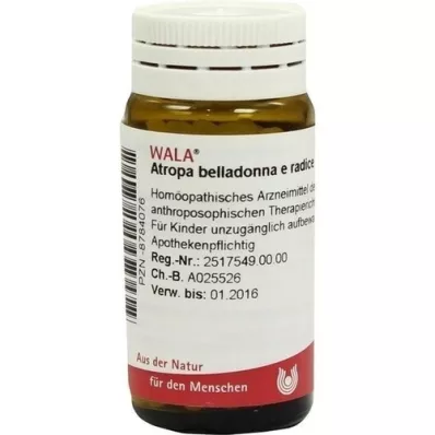 ATROPA belladonna e Radix D 3 σφαιρίδια, 20 g