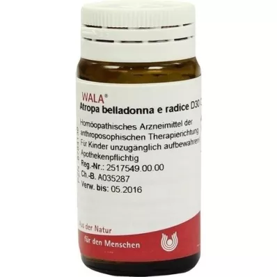 ATROPA belladonna e Radix D 30 σφαιρίδια, 20 g