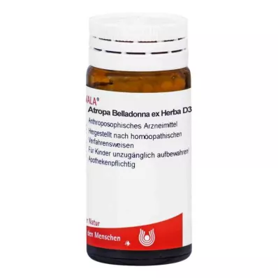 Σφαιρίδια Atropa Belladonna ex Herba D3 (20 g)