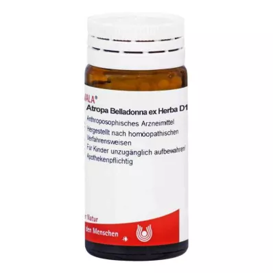 Globules Atropa Belladonna ex Herba D10 (20 g)