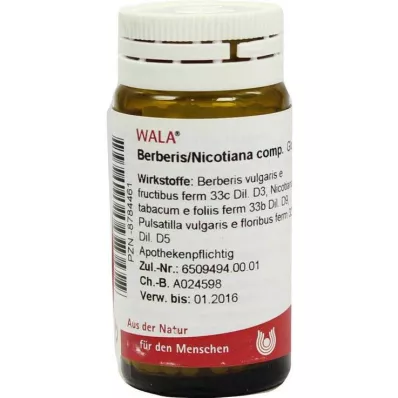 Berberis / Nicotiana συγκρ. Σφαιρίδια, 20 γρ