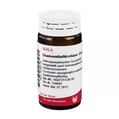 Chamomilla / Nicotiana Globules, 20 γρ Chamomilla / Nicotiana Globules, 20 γρ