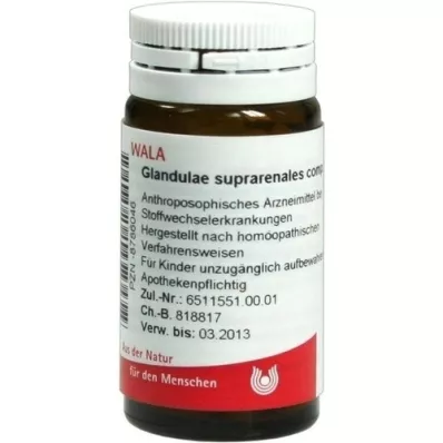 GLANDULAE SUPRARENALES comp. σφαιρίδια, 20 g