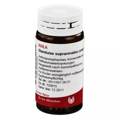 GLANDULAE SUPRARENALES comp. σφαιρίδια, 20 g