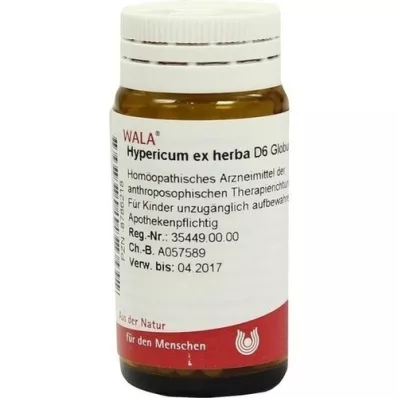 HYPERICUM EX Herba D 6 σφαιρίδια, 20 g