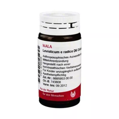 Levisticum E Radice D 6 σφαιρίδια, 20 γρ