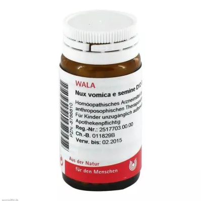 Nux vomica e semine D 12 σφαιρίδια, 20 γρ