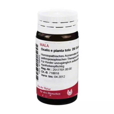 Oxalis E Planta Tota D 6 σφαιρίδια, 20 γρ