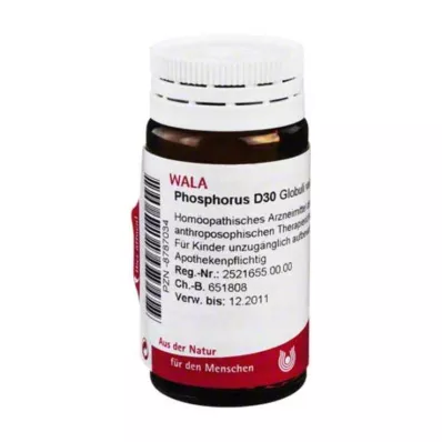 Phosphorus D 30 σφαιρίδια, 20 γρ