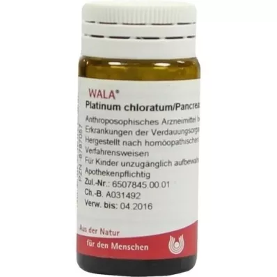 PLATINUM CHLORATUM/PANCREAS comp. σφαιρίδια, 20 g