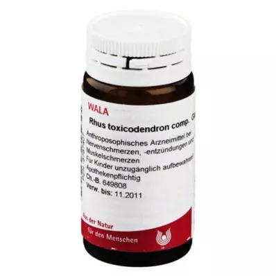 Rhus toxicodendron comp.Σφαιρίδια, 20 γρ