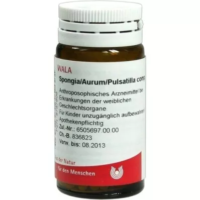 SPONGIA/AURUM/Pulsatilla comp. σφαιρίδια, 20 g