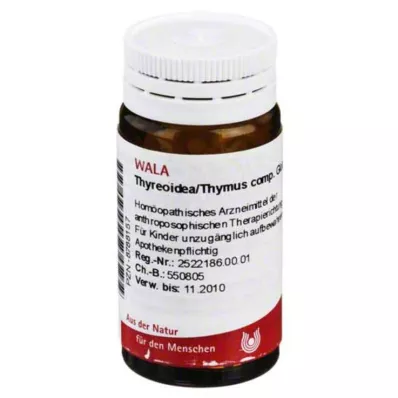 Thyroidea / Thymus comp.Σφαιρίδια, 20 γρ Thyroidea / Thymus comp.Σφαιρίδια, 20 γρ