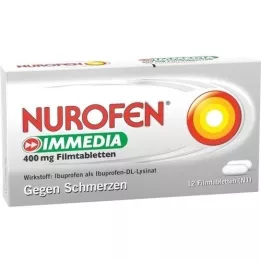 NUROFEN Immedia 400 mg επικαλυμμένα με λεπτό υμένιο δισκία, 12 τεμάχια