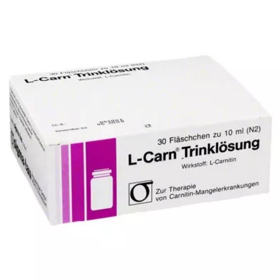 Πόσιμο διάλυμα L-Carn, 30Χ10 ml
