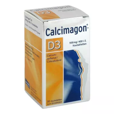 Μασώμενα δισκία Calcimagon D3, 30 τεμ