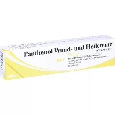 PANTHENOL Κρέμα για πληγές και επούλωση Jenapharm, 50 g