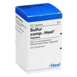 SULFUR COMP.Ταμπλέτες φτέρνας, 50 τεμάχια