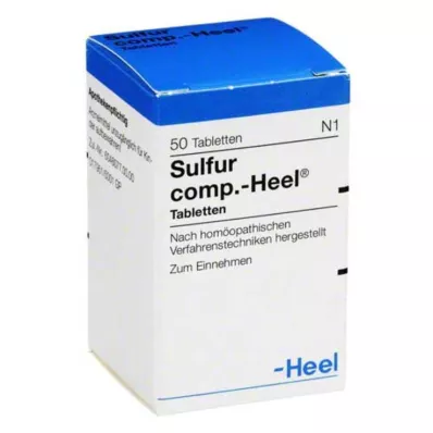 Sulphur comp.Heel δισκία, 50 τεμ