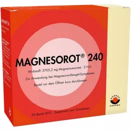 MAGNESOROT 240 φακελάκια, 20 τεμάχια