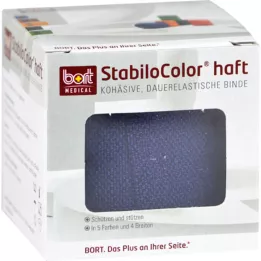 BORT StabiloColor αυτοκόλλητος επίδεσμος 8 cm μπλε, 1 τεμάχιο