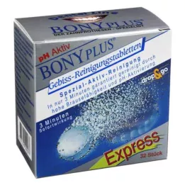 BONYPLUS Αναβράζοντα δισκία καθαρισμού, 32 τεμάχια