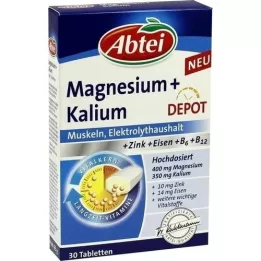 ABTEI Ταμπλέτες Magnesium+Potassium Depot, 30 κάψουλες