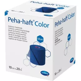 PEHA-HAFT Έγχρωμη ταινία στερέωσης χωρίς λάτεξ 10 cmx20 m μπλε, 1 τεμάχιο