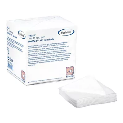 Κομπρέσες fleece 10x10 cm μη αποστειρωμένες, 100 τεμάχια