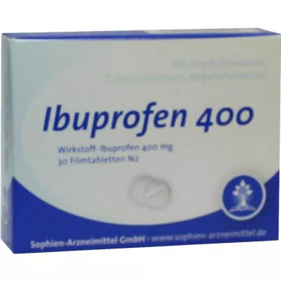 Ibuprofen Sophien 400 επικαλυμμένα με λεπτό υμένιο δισκία, 30 τεμ