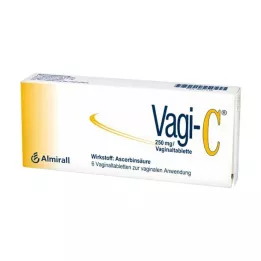 VAGI C κολπικά δισκία, 6 τεμ