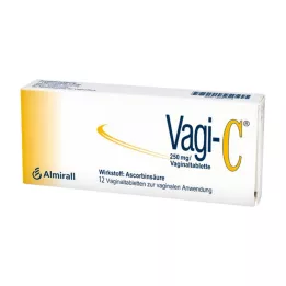 VAGI C κολπικά δισκία, 12 τεμάχια