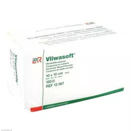 VLIWASOFT Μη υφασμένα επιθέματα 10x10 cm μη αποστειρωμένα 6l, 100 τεμάχια