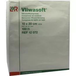 VLIWASOFT Μη υφασμένα επιθέματα 10x20 cm μη αποστειρωμένα 6l, 100 τεμάχια