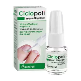 CICLOPOLI κατά του μύκητα των νυχιών βερνίκι νυχιών που περιέχει δραστικό συστατικό, 3,3 ml