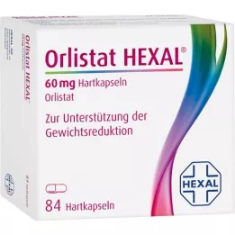 ORLISTAT HEXAL Σκληρές κάψουλες 60 mg, 84 τεμάχια