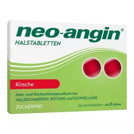NEO-ANGIN Παστίλιες για το λαιμό κεράσι, 24 τεμάχια