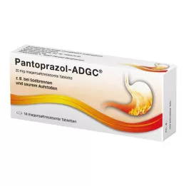 PANTOPRAZOL ADGC 20 mg δισκία με εντερική επικάλυψη, 14 τεμάχια