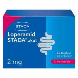 LOPERAMID STADA οξεία 2 mg σκληρές κάψουλες, 10 τεμάχια