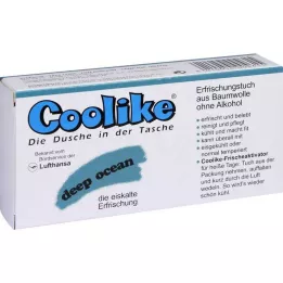 COOLIKE Αναζωογονητικό μαντηλάκι βαθύς ωκεανός, 5 τμχ