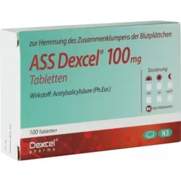 ASS Dexcel 100 mg δισκία, 100 τεμάχια