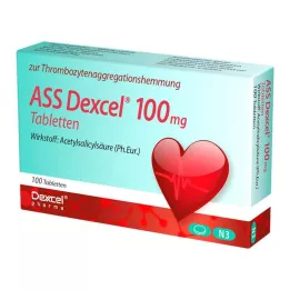 ASS Dexcel 100 mg δισκία, 100 τεμάχια