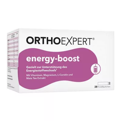 Energy-boost αμπούλες πόσιμου Orthoexpert, 28X25 ml